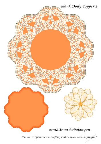Blank Doily Topper 3