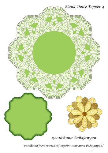 Blank Doily Topper 4