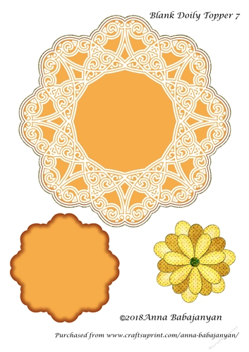 Blank Doily Topper 7