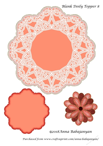 Blank Doily Topper 8
