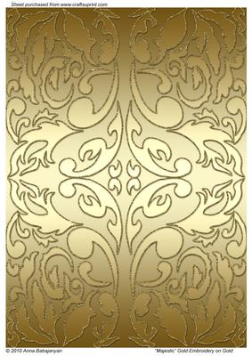 Majestic Gold Embroidery on Gold (1)