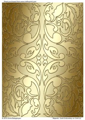 Majestic Gold Embroidery on Gold (2)