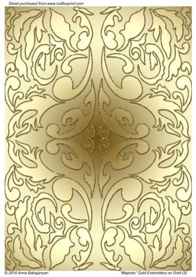 Majestic Gold Embroidery on Gold (3)