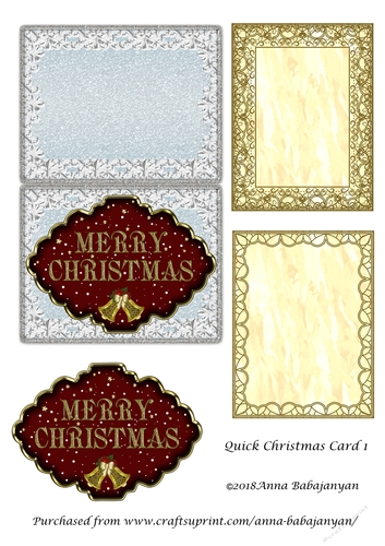 Quick Christmas Card 1