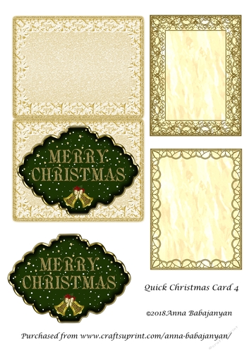 Quick Christmas Card 4
