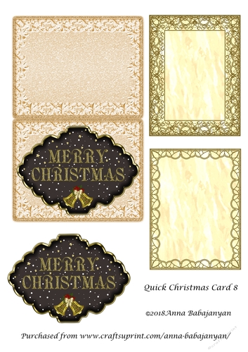 Quick Christmas Card 8