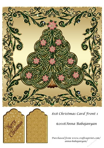 8x8 Christmas Card Front 1