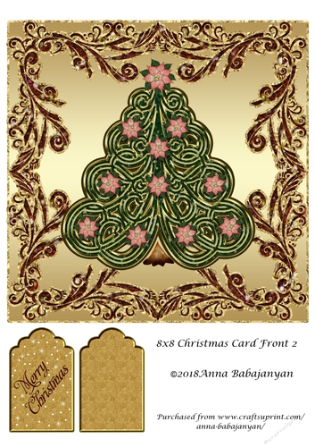 8x8 Christmas Card Front 2