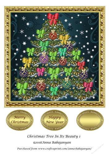 Christmas Tree In Its Beauty 1