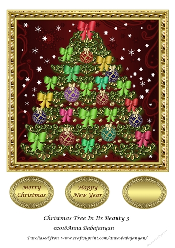Christmas Tree In Its Beauty 3