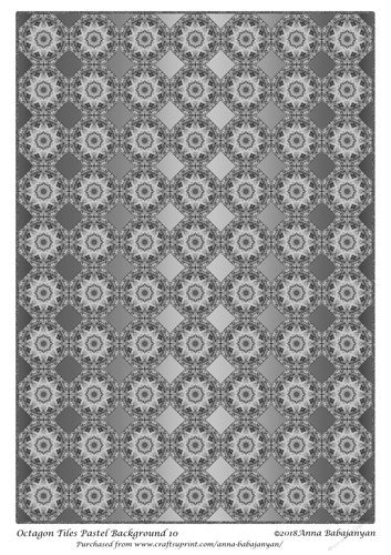Octagon Tiles Pastel Background 10