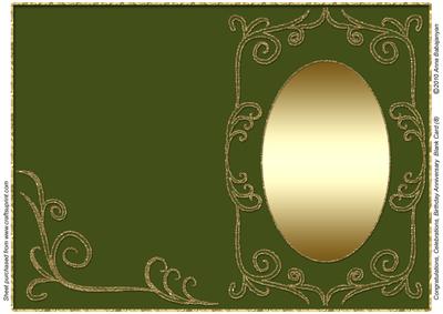 Congratulations Birthday Anniversary Blank Card 8