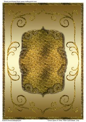 Once Upon a Time Plain Card Base 10