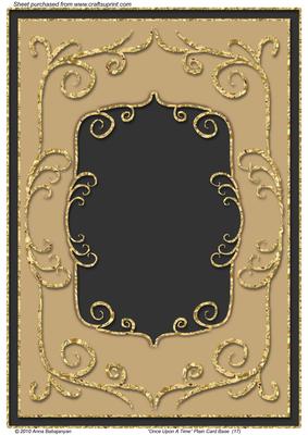 Once Upon a Time Plain Card Base 17