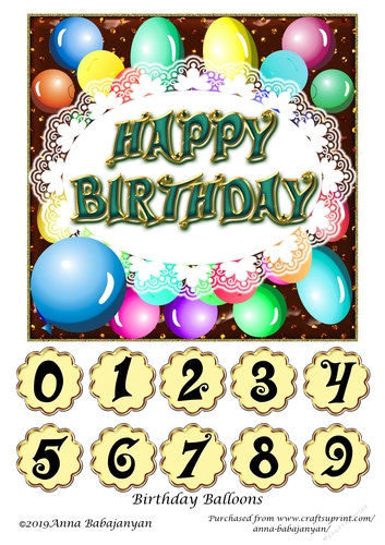 Birthday Balloons