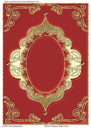 Oriental Whisper Blank Card 1