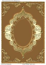 Oriental Whisper Blank Card 2