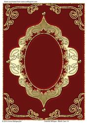 Oriental Whisper Blank Card 14