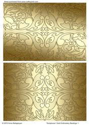 Sumptuousgold Embroidery Backings 1