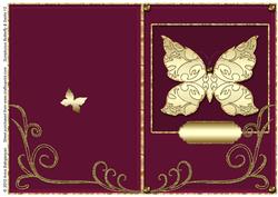 Sumptuous Butterfly & Swirls 13