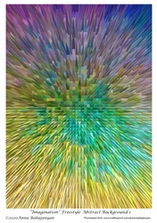 Imagination Freestyle Abstract Background 1