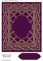 Eastern Touch Blank Card 2