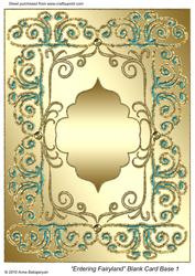 Entering Fairyland Blank Card Base 1