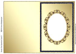 Swirly Oval Aperture Card 2