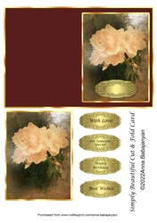 Simply Beautiful Cut & Fold Card