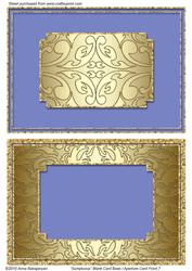 Sumptuous Blank Card Base / Aperture Card Front 7