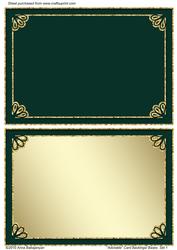 Adorable Card Backings / Bases Set 1