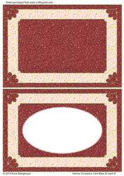 Various Occasions Card Base & Insert 8