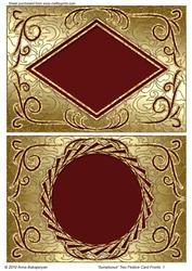 Sumptuous Two Festive Card Fronts 1