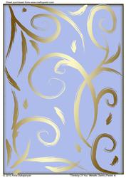 Thinking of You Metallic Swirls (pastel 4)