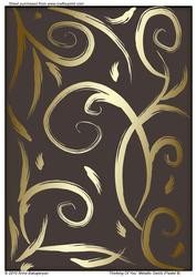 Thinking of You Metallic Swirls (pastel 8)