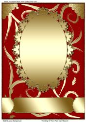 Thinking of You Plain Card Base 5