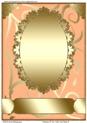 Thinking of You Plain Card Base 8