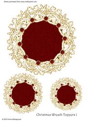 Christmas Wreath Toppers 1