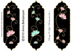 Beauty & Style Bookmarks Set 1