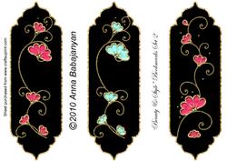Beauty & Style Bookmarks Set 2