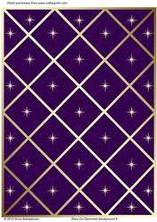 Stars on Diamonds Background 6