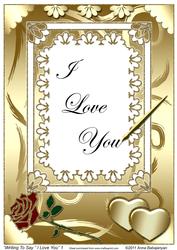 Writing to Say I Love You 1