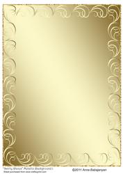 Swirly Waves Metallic Background 1