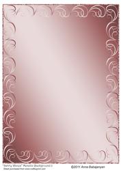 Swirly Waves Metallic Background 2