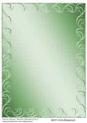 Swirly Waves Metallic Background 5
