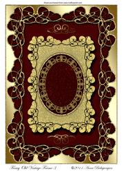 Fancy Old Vintage Frame 3