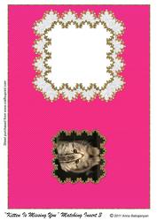 Kitten is Missing You Matching Insert 3