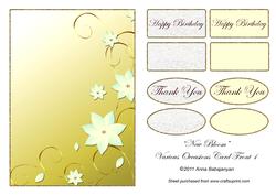New Bloom Various Occasions Card Front 1
