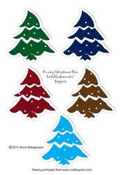 Funky Christmas Tree Embellishments/ Toppers
