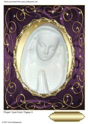 Prayer Card Front/ Topper 3